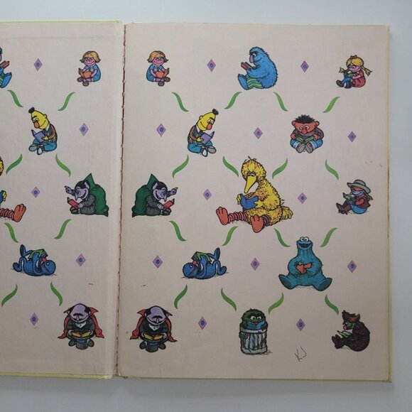 Sesame Street Show Tell Burt Ernie Grover Book Vintage 1980s Muppet Jim Henson - Picture 3 of 9